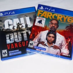 Call Of Duty Vanguard / Far Cry 6 Game Bundle - PS4 