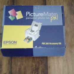 Open Box PictureMate Personal Photo Lab