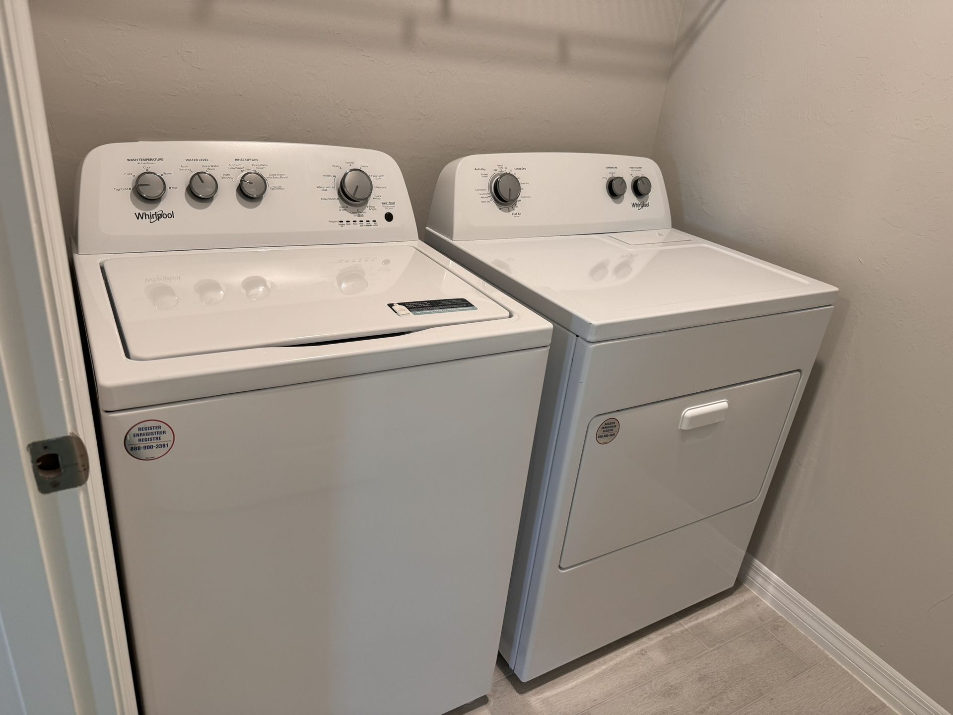 Whirlpool Washer And Dryer Open Box