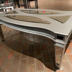 New Coffee Table With 2  Side Tables Solid Wood