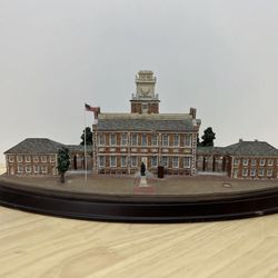 Danbury Mint Independence Hall Sculpture 