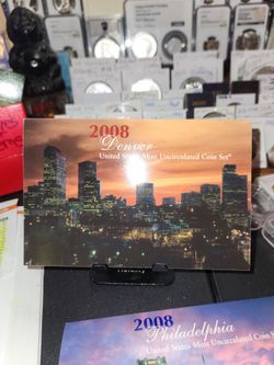 2008 US Mint Uncirculated Coin Set Denver