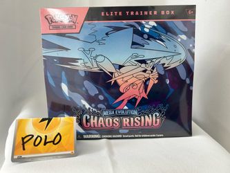 Pokemon Chaos Rising Mega Evolution Elite Trainer Box ETB