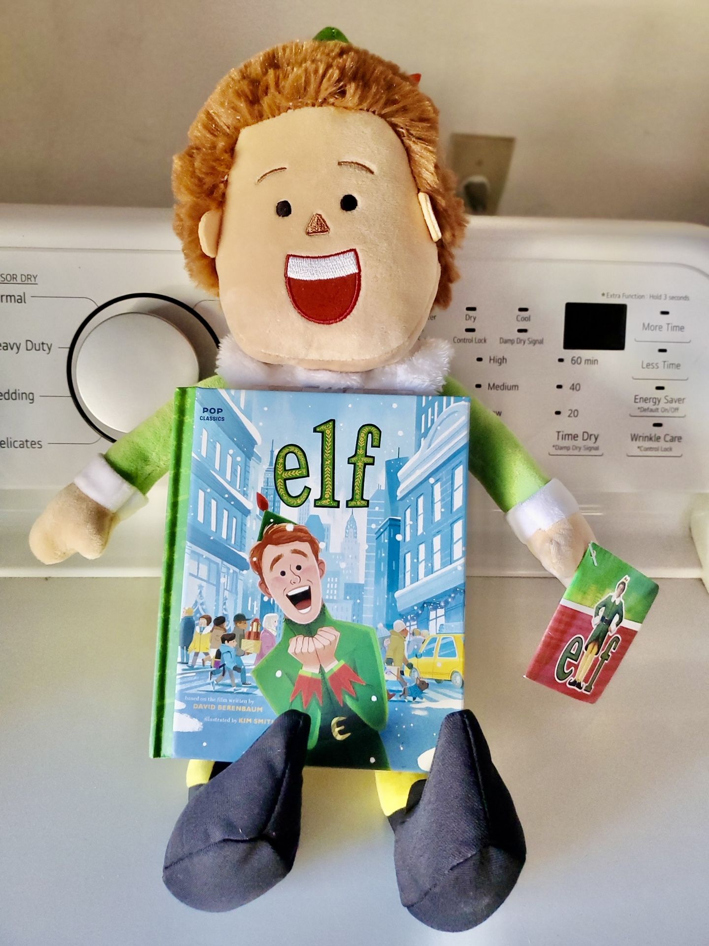 Elf Plush And Book