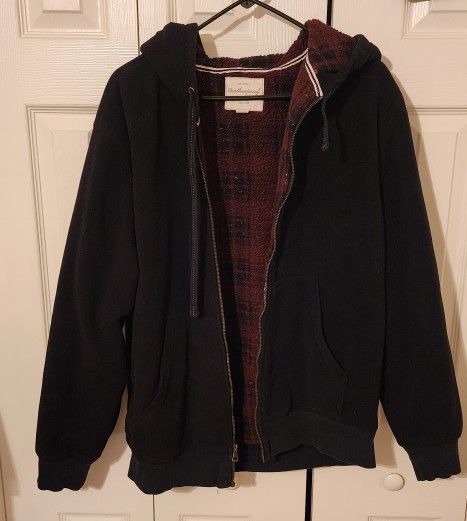 Full-Zip Fleece-Lined Hoodie