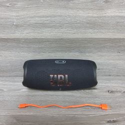 Jbl Charge 5 Portable Bluetooth Speaker Black With Charger 