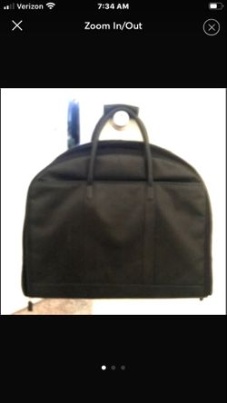 Authentic C O A C H garment bag carry