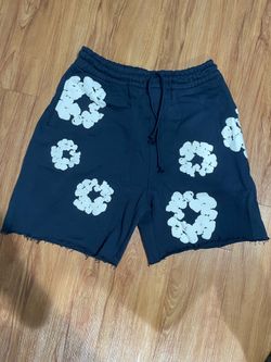 Denim tear shorts