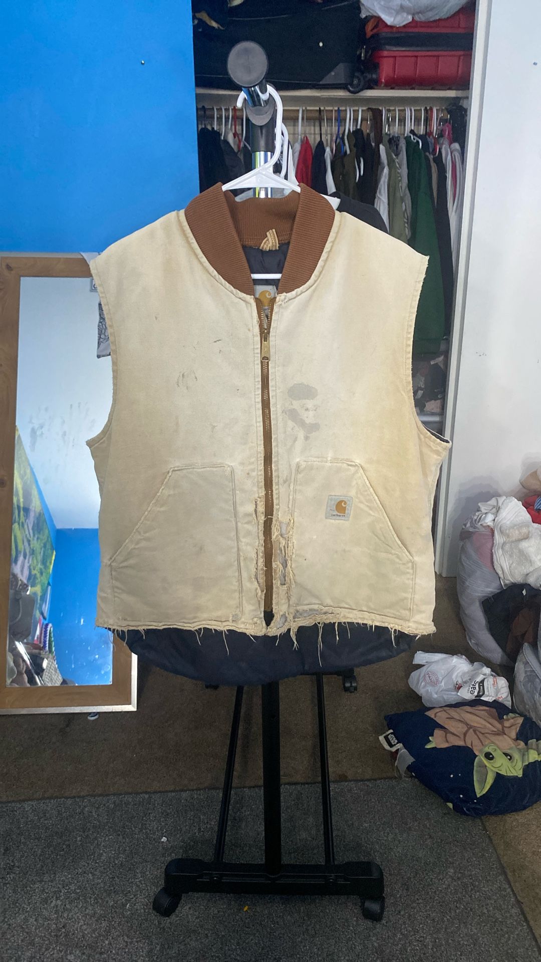 Carhartt Work Wear Vest Size Medium