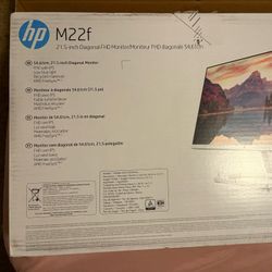 HP M22f Computer Monitor 