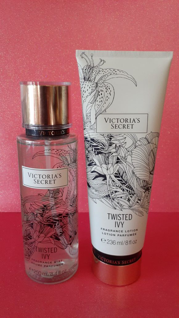 🖤 Victorias Secret 🖤 TWISTED IVY Fragrance Mist & Lotion 🖤 $28 🖤 DISCONTINUED! Gifts for all occasions!🖤