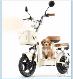 Electric Scooter w/ Seat – 1200W, 28 MPH, Long Range
