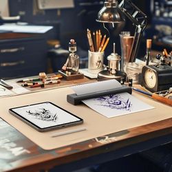 Thermal Wireless Tattoo Stencil Printer (Black) 🔥