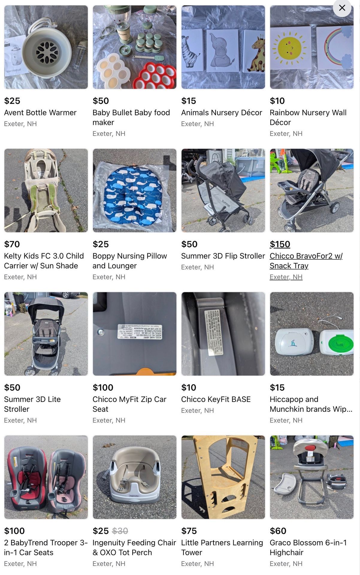 🎉 Quality Garage Sale: Downsizing & Decluttering – Gently Used Treasures Seeking New Homes! (Exeter, NH)