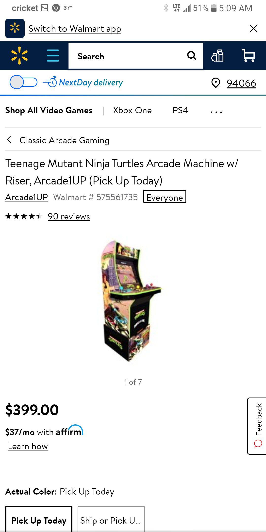Ninja Turtle arcade classic
