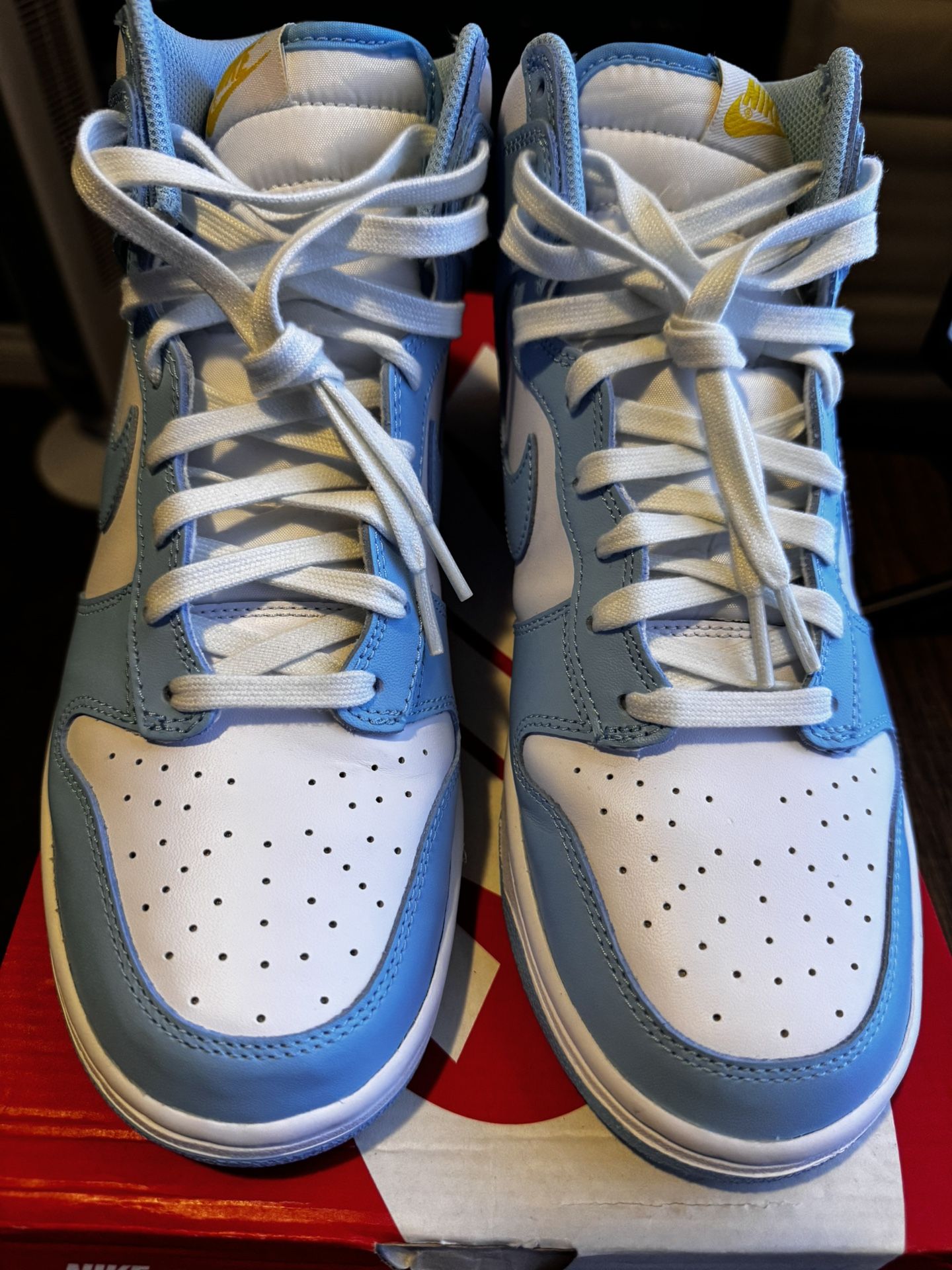NIKE DUNKS HIGH (BLUE CHILL) Size 10