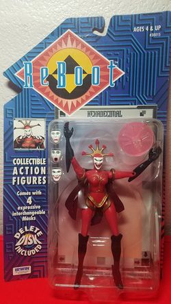 1995 (Rare) Reboot - Hexidecimal Action Figure