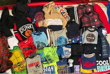 Twin Boys 4T clothing Lot