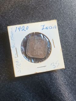 1920 India 1 cent