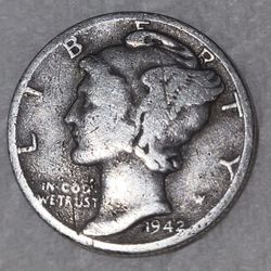 Silver Dime 1942