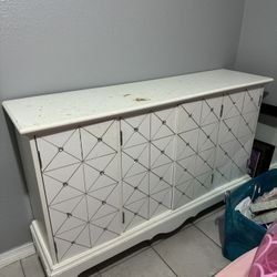 white diamond dresser 