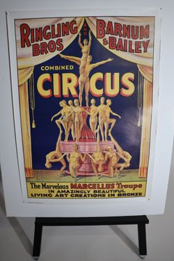 Ringling Bros Circus Poster – The Marvelous Marcellus Troupe (25x34)