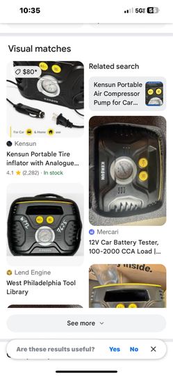 KENSUN Portable Air Compressor