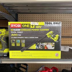 Ryobi 18v One + 320 PSI Cordless Power Cleaner 