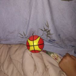 Mini Basketball orange yellow black