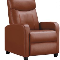 Faux Leather Recliner Chair 