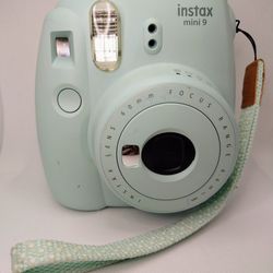 FUJIFILM Instax Mini 9 Ice Blue Instant Film Camera 