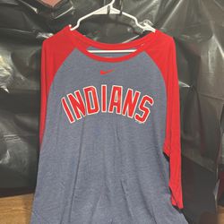 Nike Cleveland, Indian’s Baseball, Long Sleeve Tee
