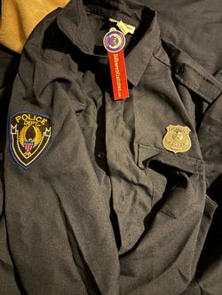 Halloween costume police officer