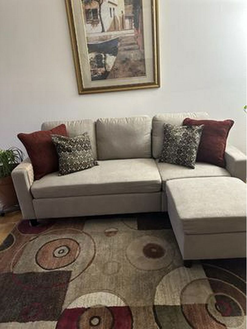Sectional Reversible Sofa Couch