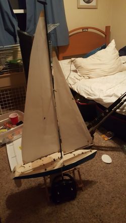 RC sailboat