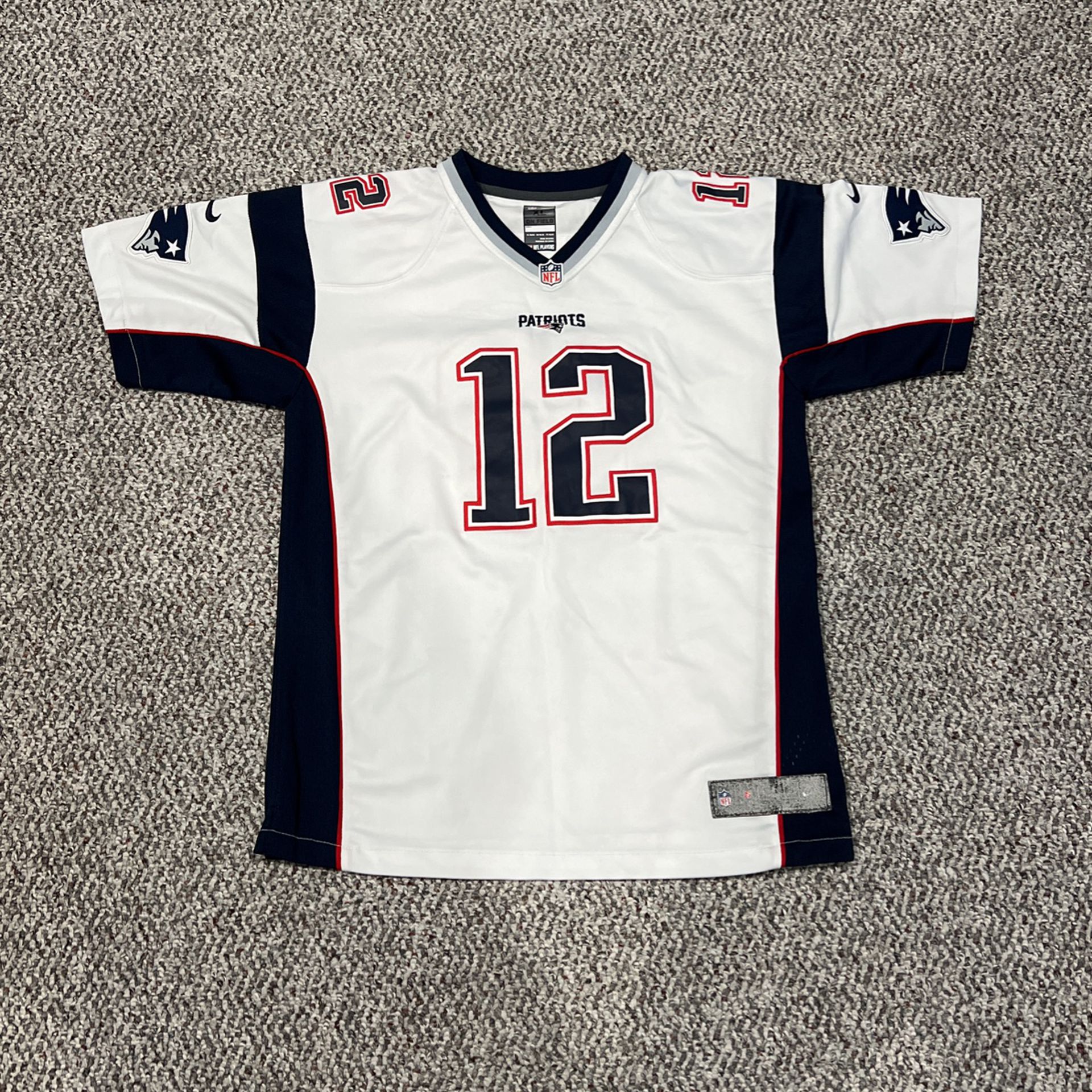Tom Brady Stitched Nike Away Jersey Size XL