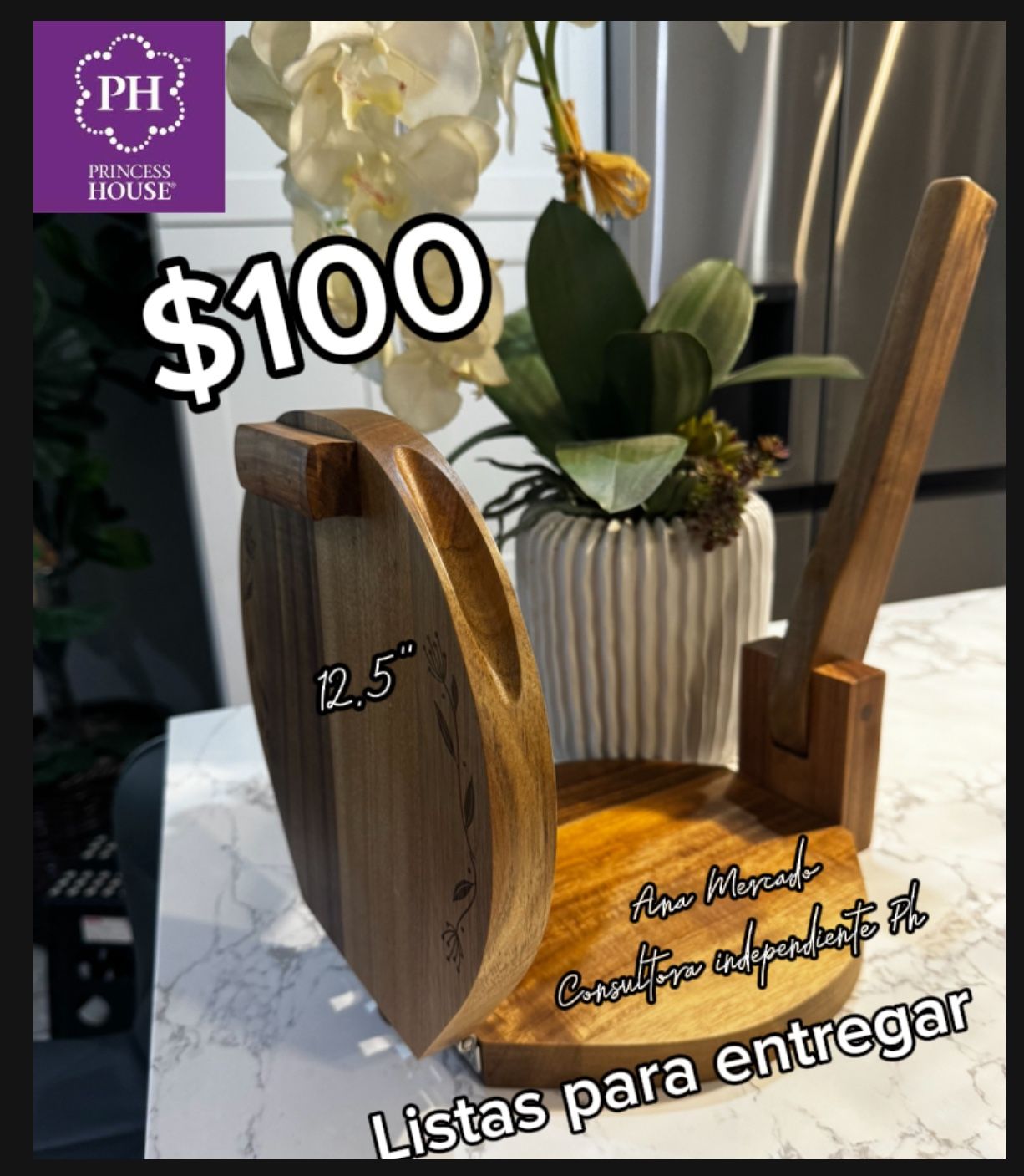 Princess House Tortilla Press Prensa De Tortilla Torteadora