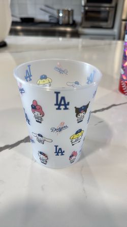 Hello Kitty x Dodgers Small plastic cup