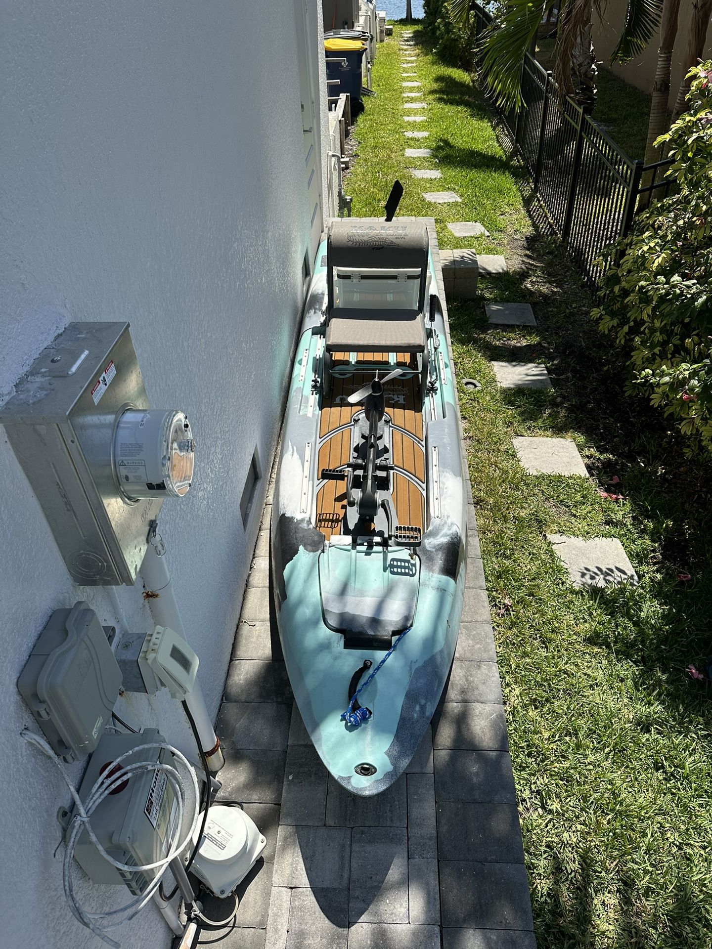“Kaku” Zulu Kayak with pedal drive 12 Foot Kayak If Purchased New $2,175