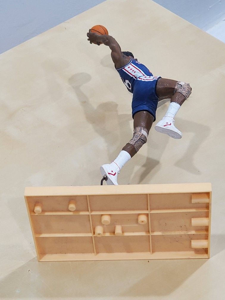 Julius Erving #6 Blue Jersey Philadelphia 76'ers McFarlane