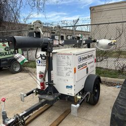 Magnum Pro Horizontal Mast Light Tower 6KW