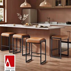 Bar Stools Set Of 4 ( 3 Colors)