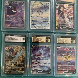 Graded Pokemon Card Lot PSA CGC