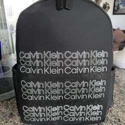Black Clavin Klein Backpack