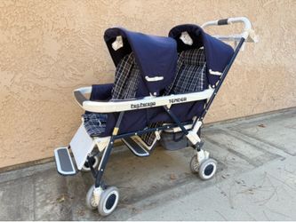 Vintage Italian Double Stroller