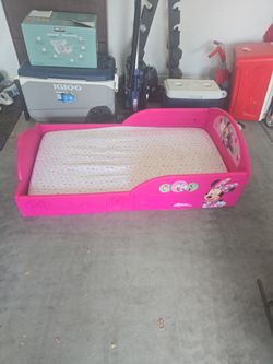 Toddler Ground Bed with Mattress