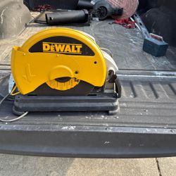 Dewalt Metal Cutting 14”  Cut Off/Chopsaw