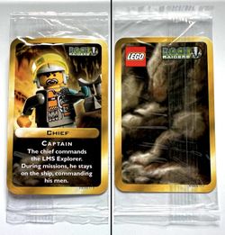 Lego 3347 Rock Raiders #1 Display Card