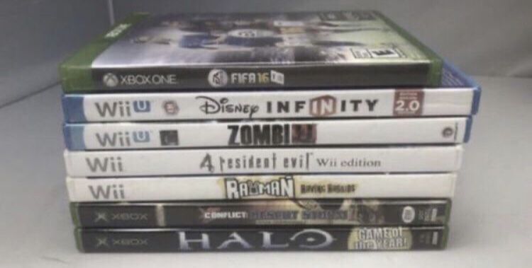 XBOX ONE, WII, WII U, XBOX 360,XBOX Games
