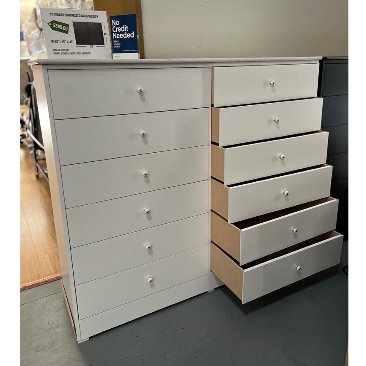 12 Drawer Dresser 